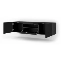 Meubles TV BOBOCHIC - Meuble TV 150 Cm ASTRID Noir Brillant - Noir Brillant -BOBOCHIC Soldes 2022 70045616 5