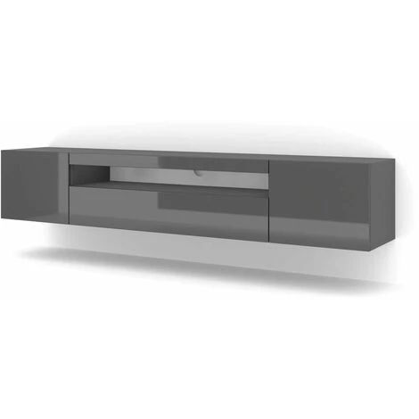 Meubles TV BOBOCHIC - Meuble TV 200 Cm ASTRID Gris Clair - Gris Clair 6 Meubles TV BOBOCHIC - Meuble TV 200 Cm ASTRID Gris Clair - Gris Clair – Image 4