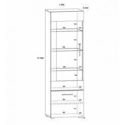 Rangement Vitrine BOBOCHIC - Rangement Vitrine 1 Porte 60 Cm MONTAIGNE Noir Et Chêne - Chêne Et Noir 7 Rangement Vitrine BOBOCHIC - Rangement Vitrine 1 Porte 60 Cm MONTAIGNE Noir Et Chêne - Chêne Et Noir -BOBOCHIC Soldes 2022 70045682 3