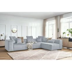 Canapé Modulable BOBOCHIC - Canapé D'angle Fixe Modulable VAUBAN Angle Droit Gris Clair - Gris Clair 8 Canapé Modulable BOBOCHIC - Canapé D'angle Fixe Modulable VAUBAN Angle Droit Gris Clair - Gris Clair -BOBOCHIC Soldes 2022 70402107 2