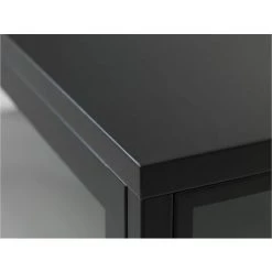 Rangement Vitrine BOBOCHIC - Rangement Vitrine H160 Cm LEYA Noir - Noir 11 Rangement Vitrine BOBOCHIC - Rangement Vitrine H160 Cm LEYA Noir - Noir -BOBOCHIC Soldes 2022 72160872 5