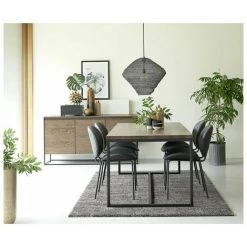 Buffets BOBOCHIC - Buffet 3 Portes 155 Cm SIMIANE Chêne Chêne Et Noir - Chêne Et Noir 9 Buffets BOBOCHIC - Buffet 3 Portes 155 Cm SIMIANE Chêne Chêne Et Noir - Chêne Et Noir -BOBOCHIC Soldes 2022 72160875 3