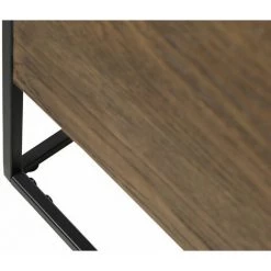 Meubles TV BOBOCHIC - Meuble TV 155 Cm SIMIANE Chêne Chêne Et Noir - Chêne Et Noir -BOBOCHIC Soldes 2022 72161025 2