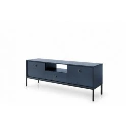 Meubles TV BOBOCHIC - Meuble TV 154 Cm ROSIE Bleu Marine - Bleu Marine