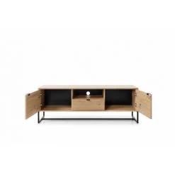 Meubles TV BOBOCHIC - Meuble TV 153 Cm HELENE Chêne - Chêne -BOBOCHIC Soldes 2022 72247774 4